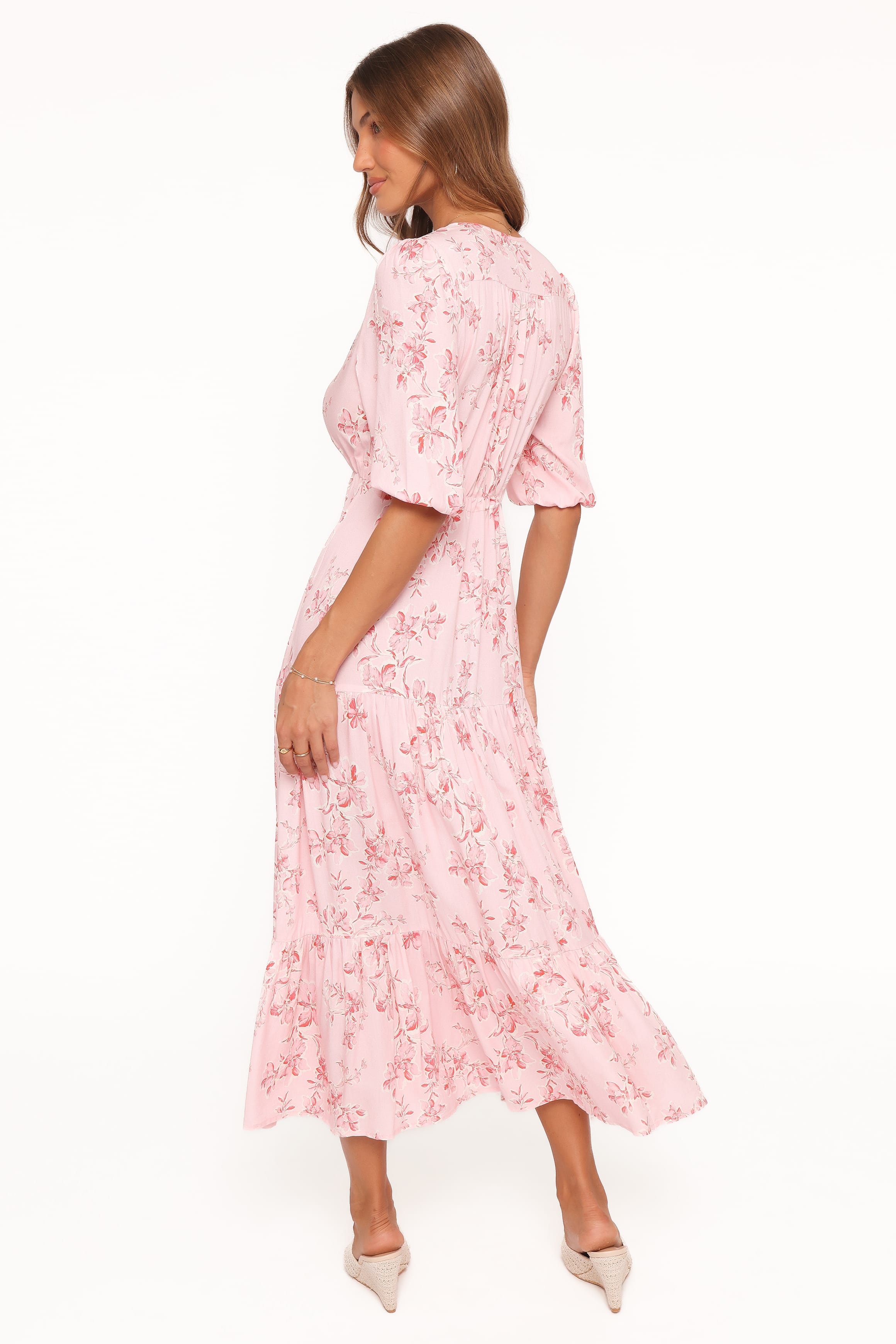 Kelda Dress - Rose Pink Floral