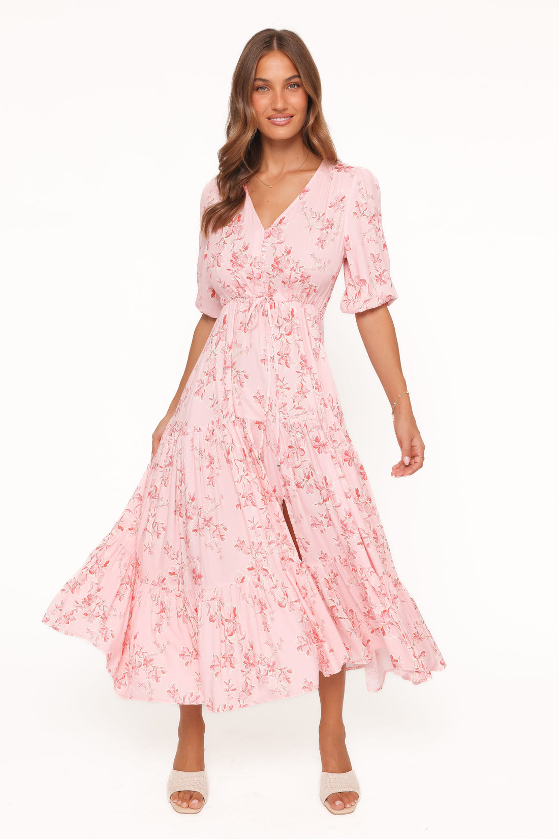 Kelda Dress - Rose Pink Floral