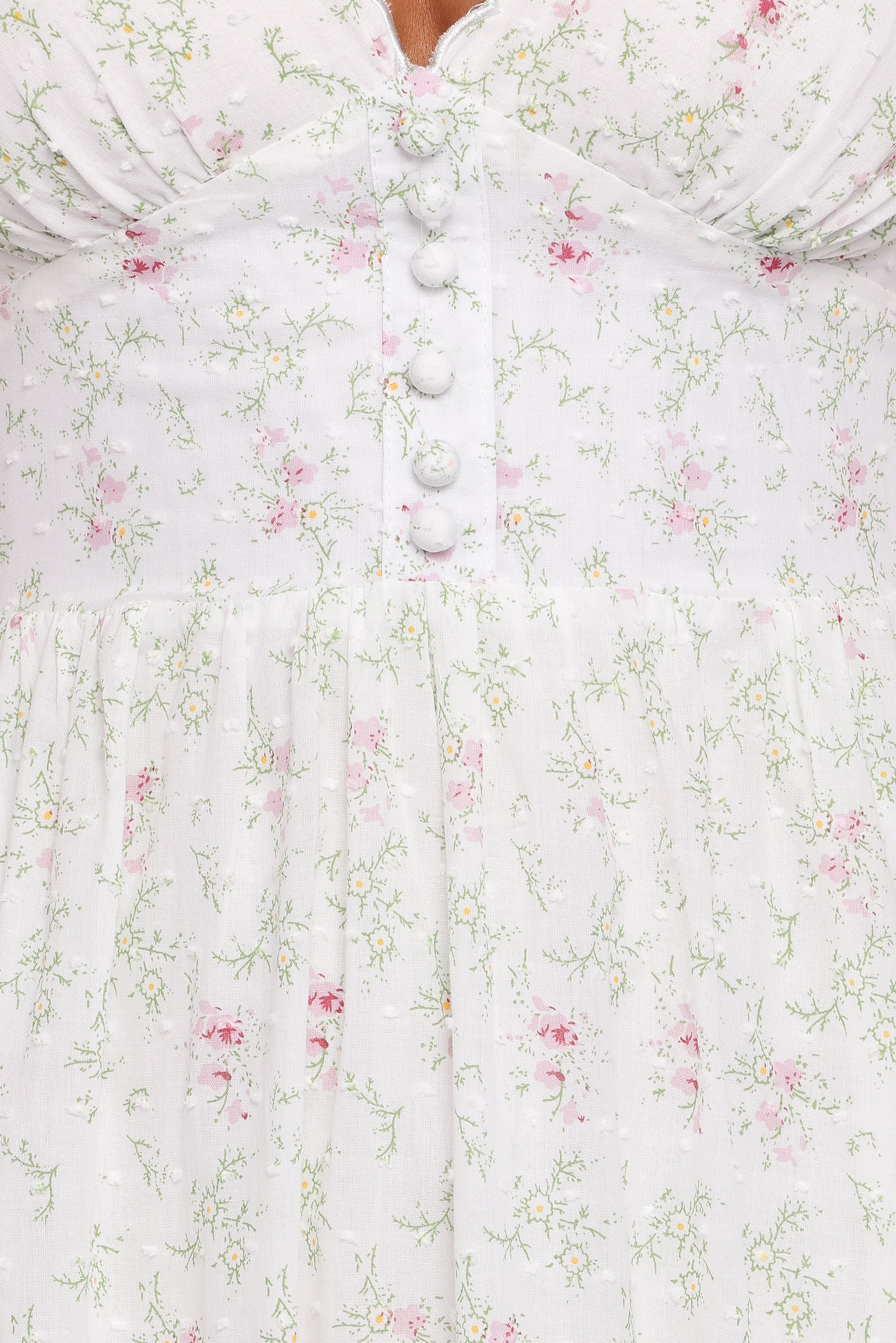 Kimlee Midi Dress - Garden Ditsy