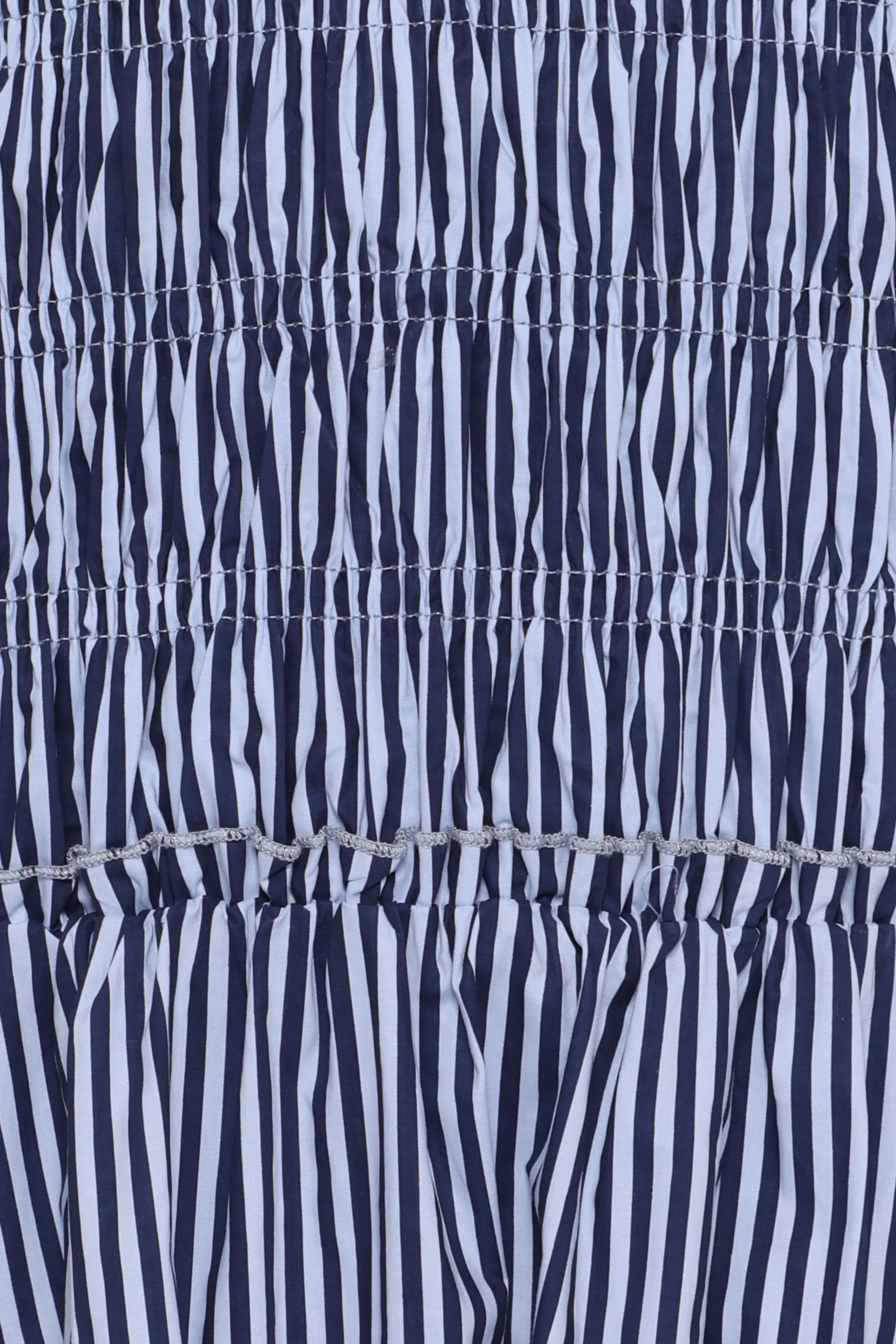 Kirrilee Maxi Dress - Blue Stripe