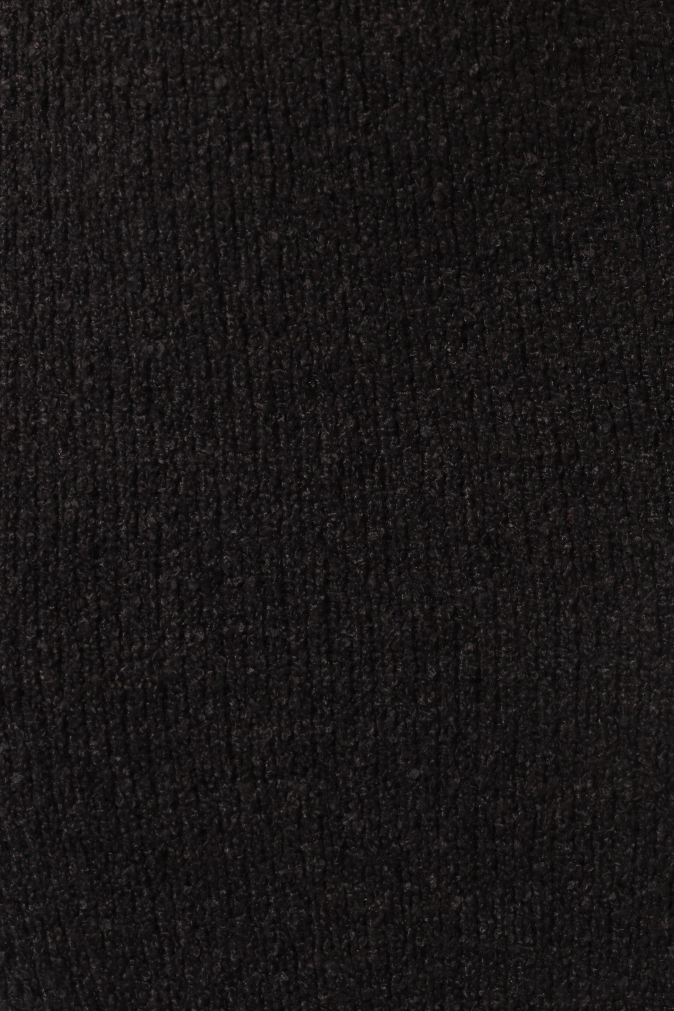 Liam Knit Midi Dress - Black