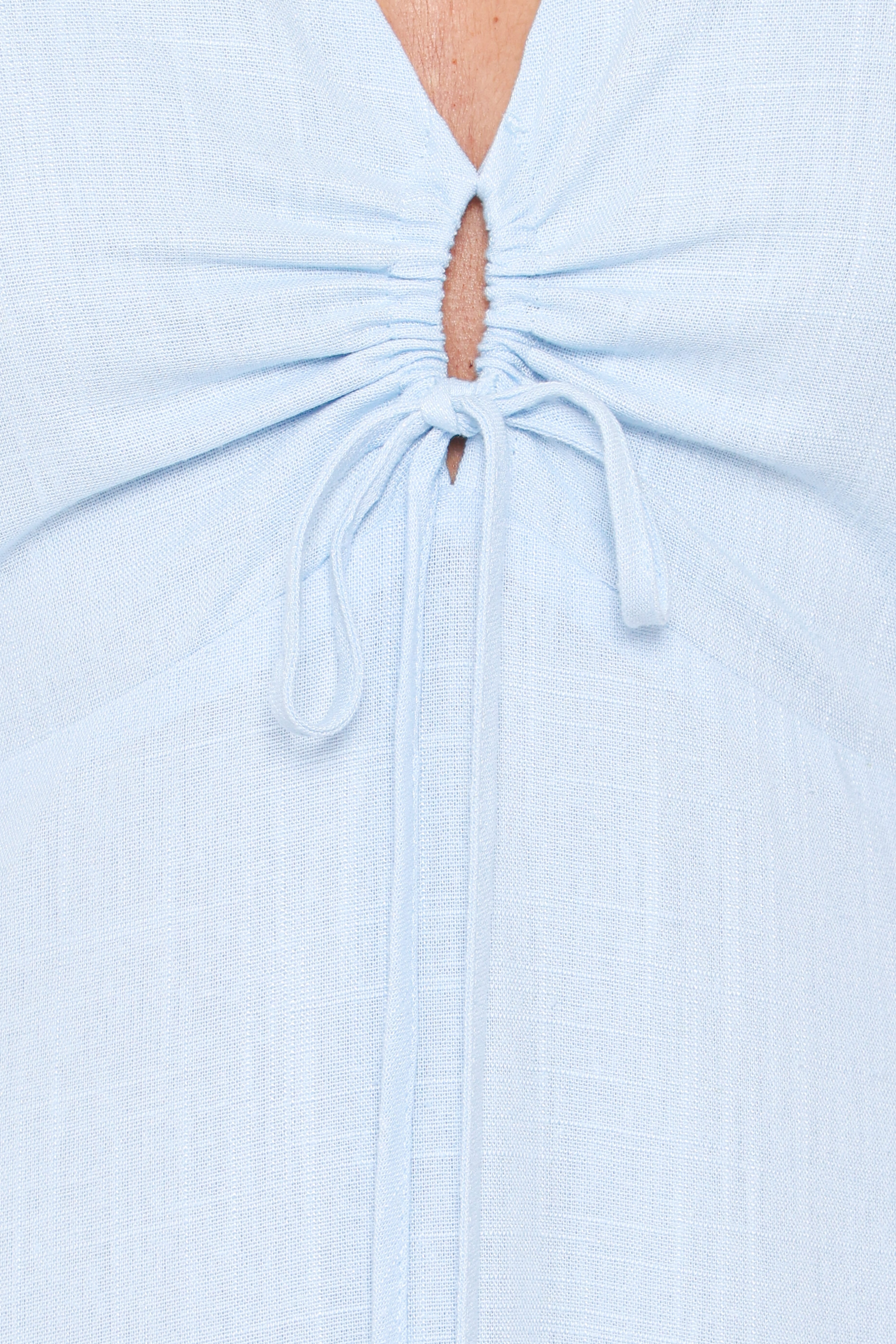 Liberty Midi Dress - Light Blue