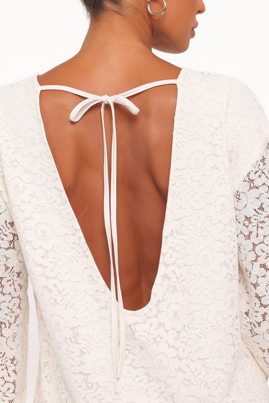 Lula Mini Dress - Cream Lace