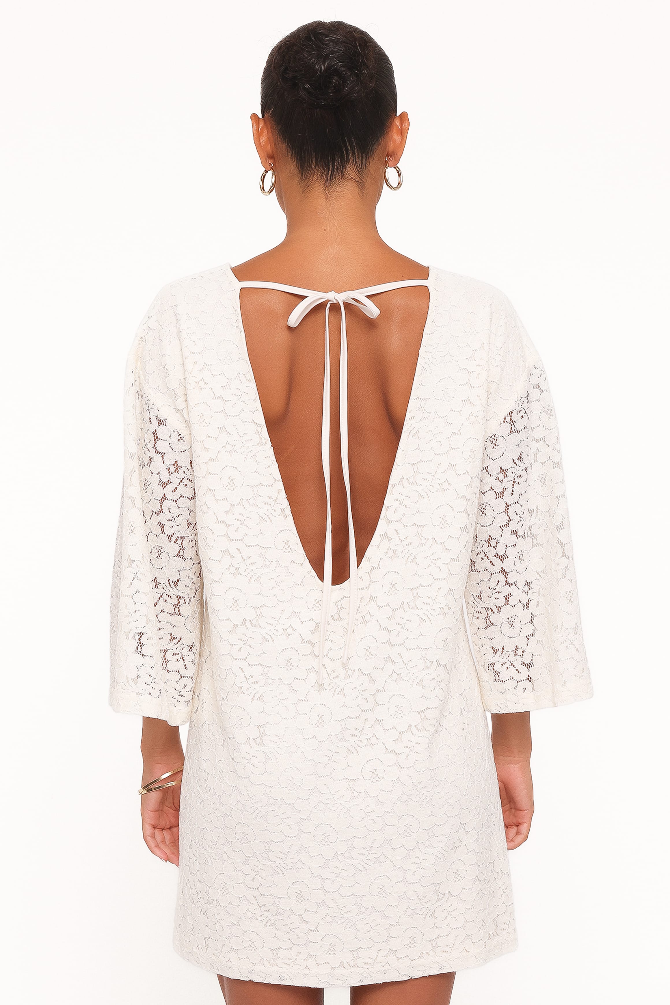 Lula Mini Dress - Cream Lace