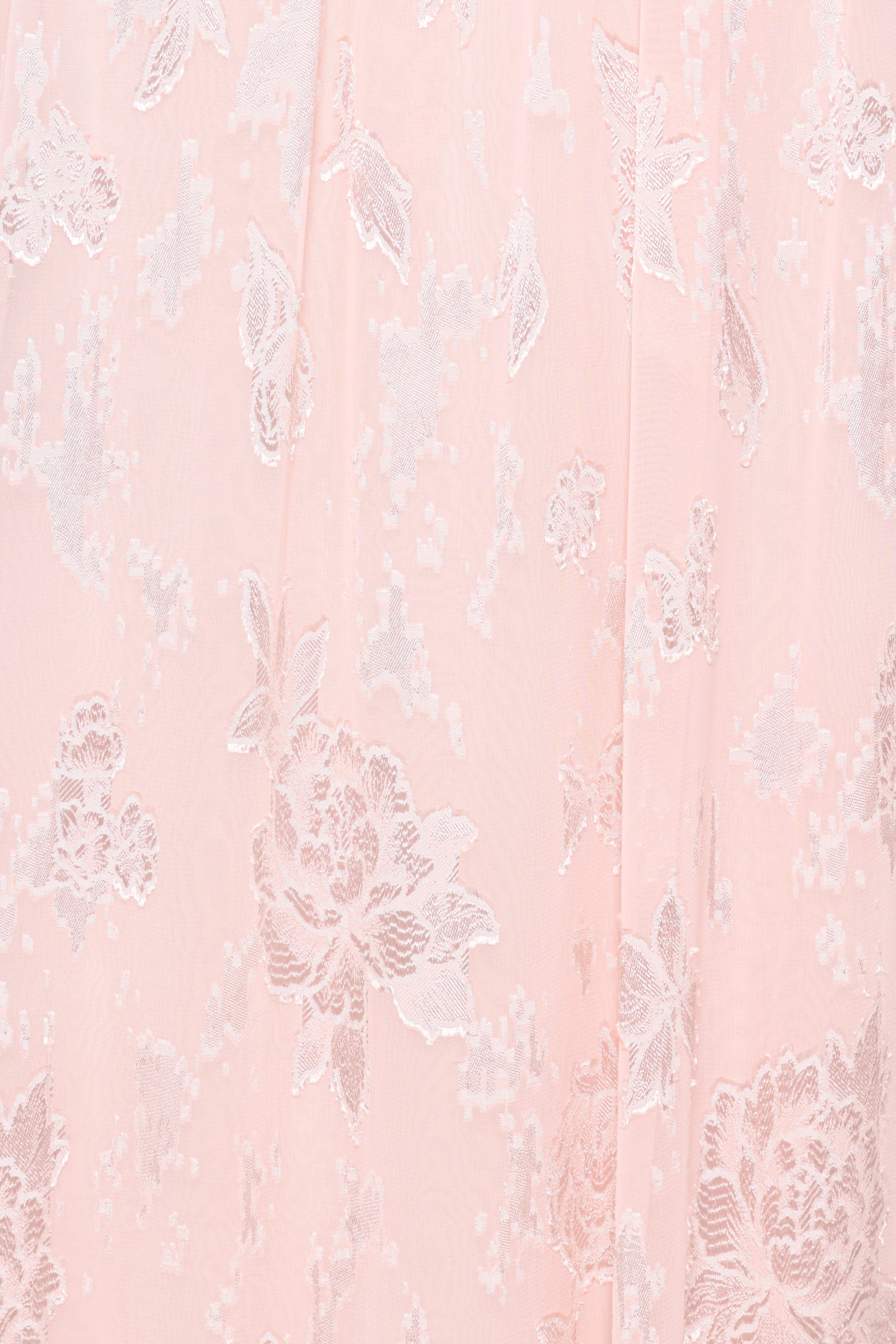 Lumina Jacquard Maxi Dress - Pink