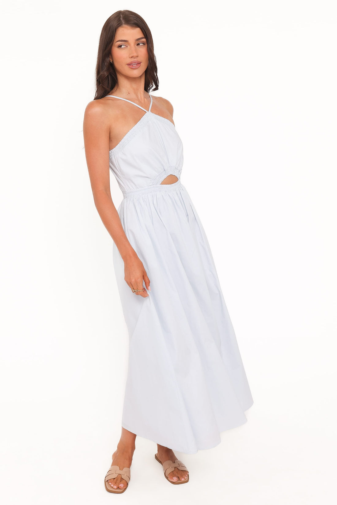 Madi Maxi Dress - Pale Blue