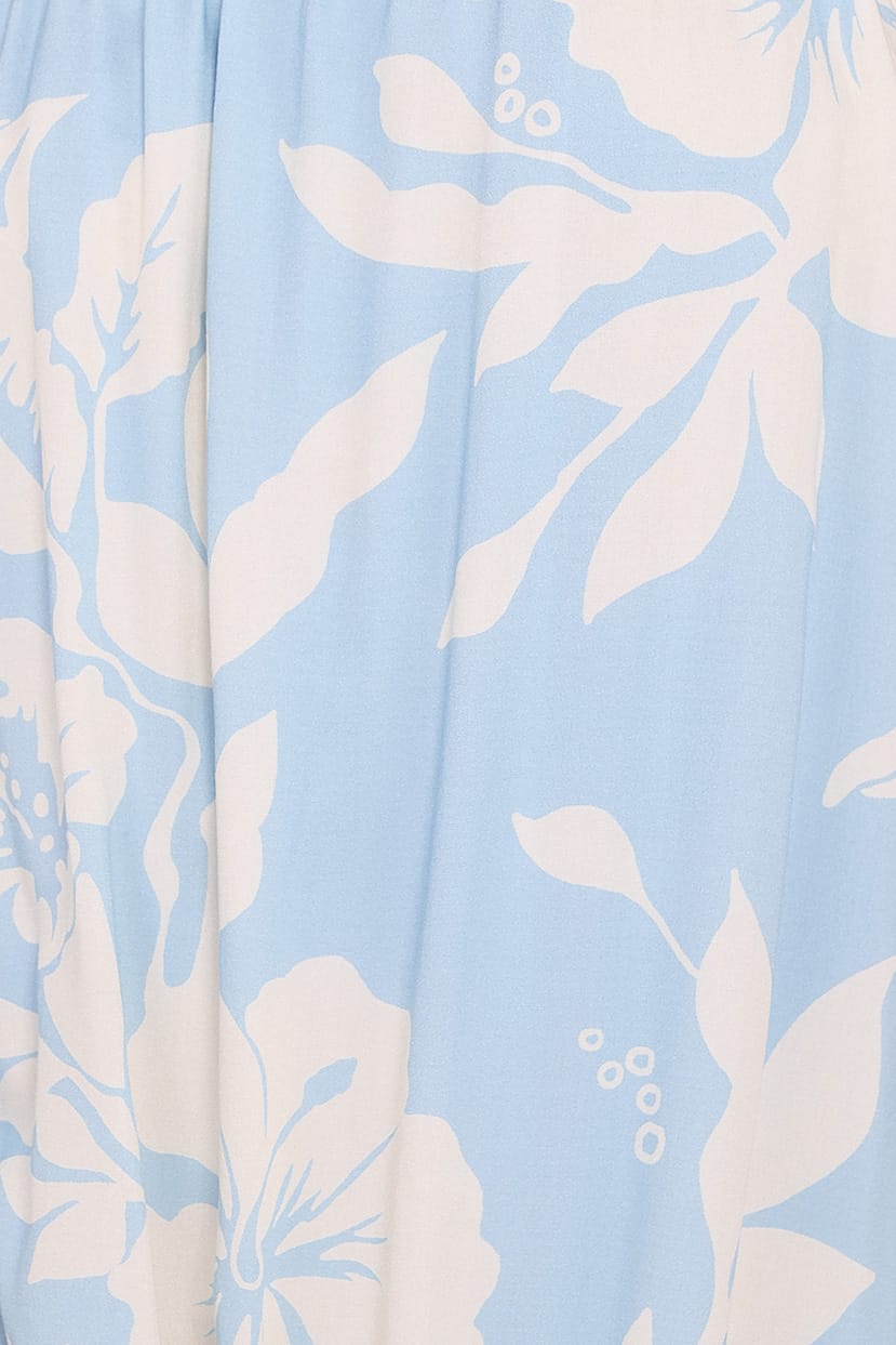 Margherita Maxi Dress - Blue Hibiscus