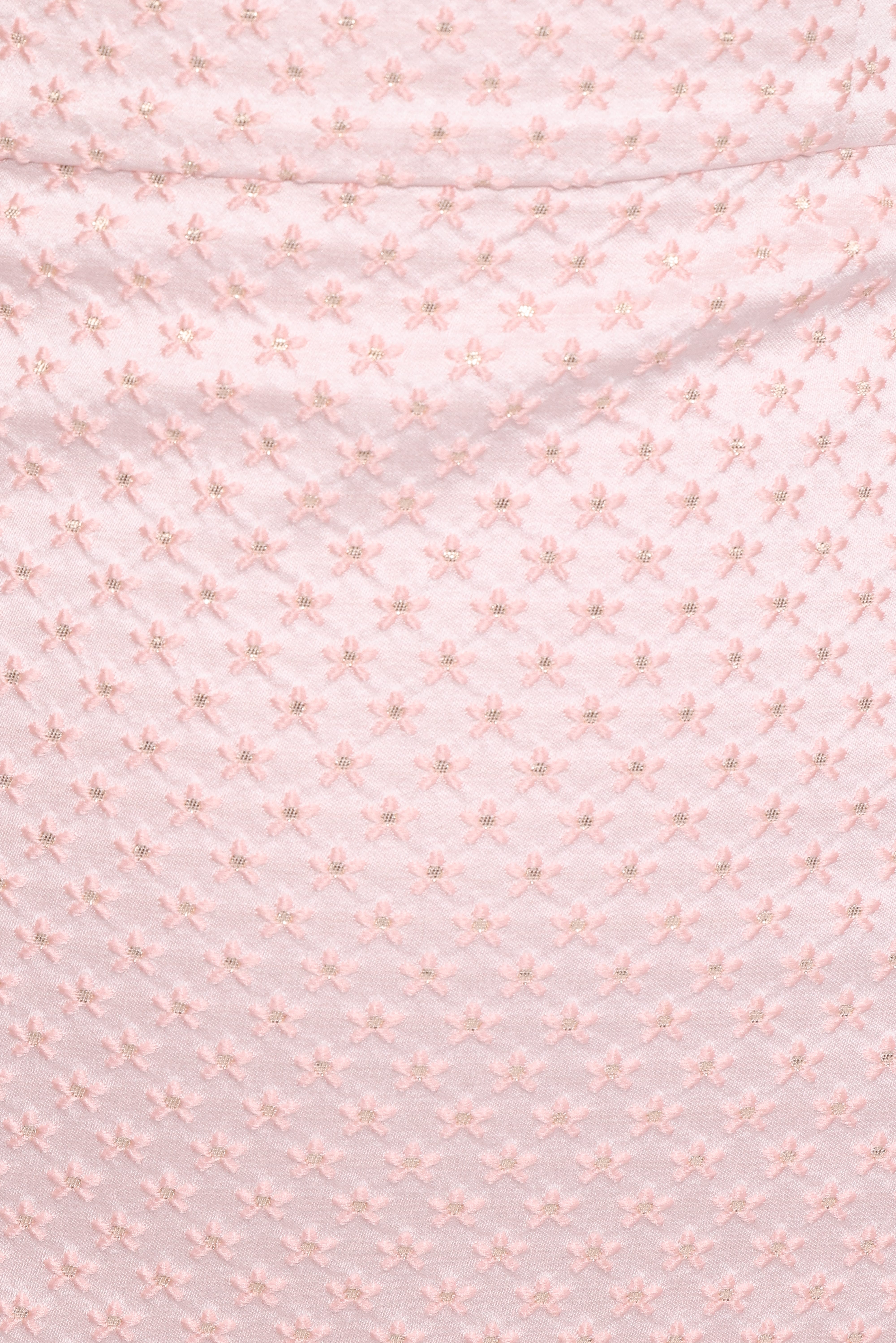 Marlene Mini Dress - Pink Rose Brocade