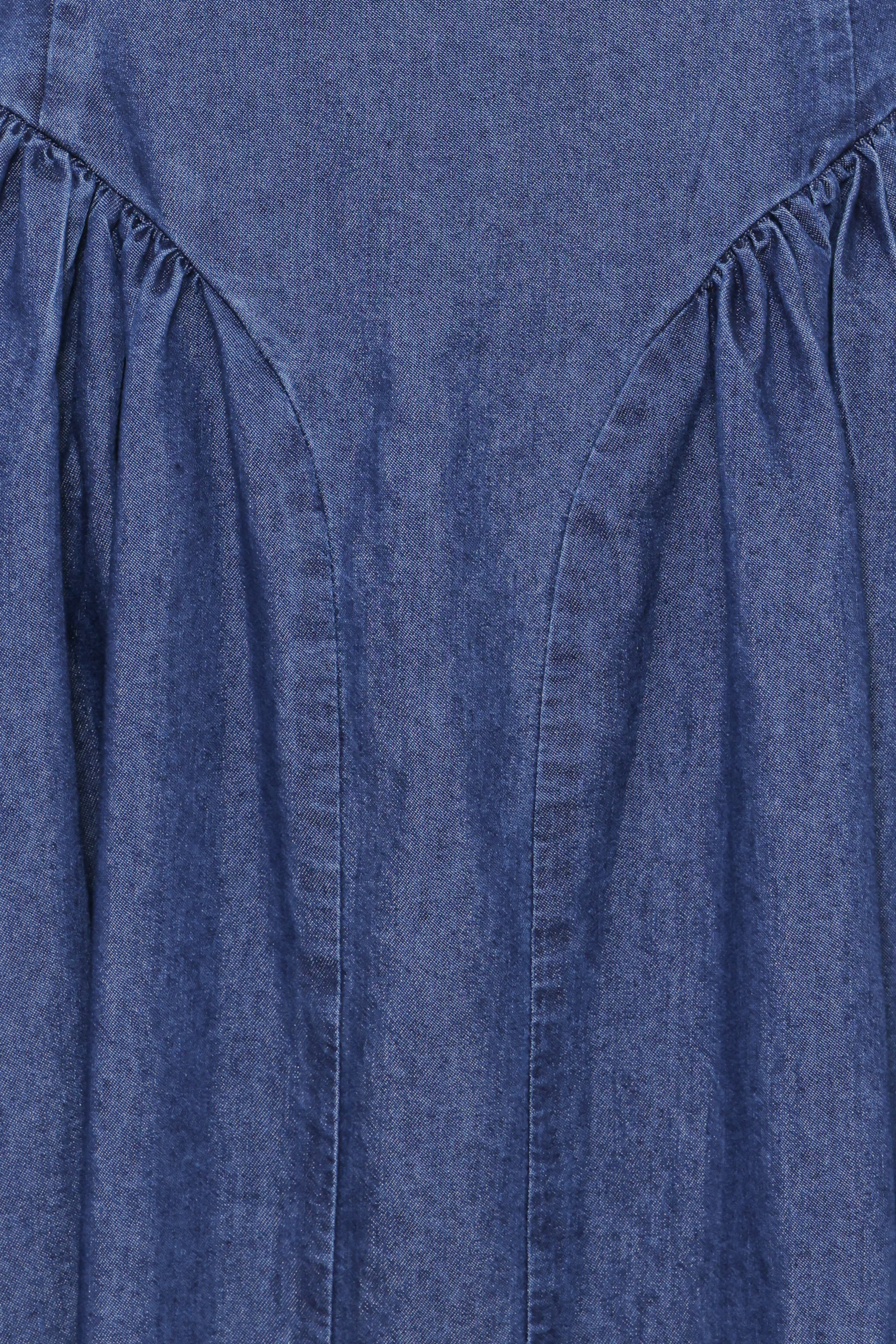 Milford Halterneck Midi Dress - Dark Denim