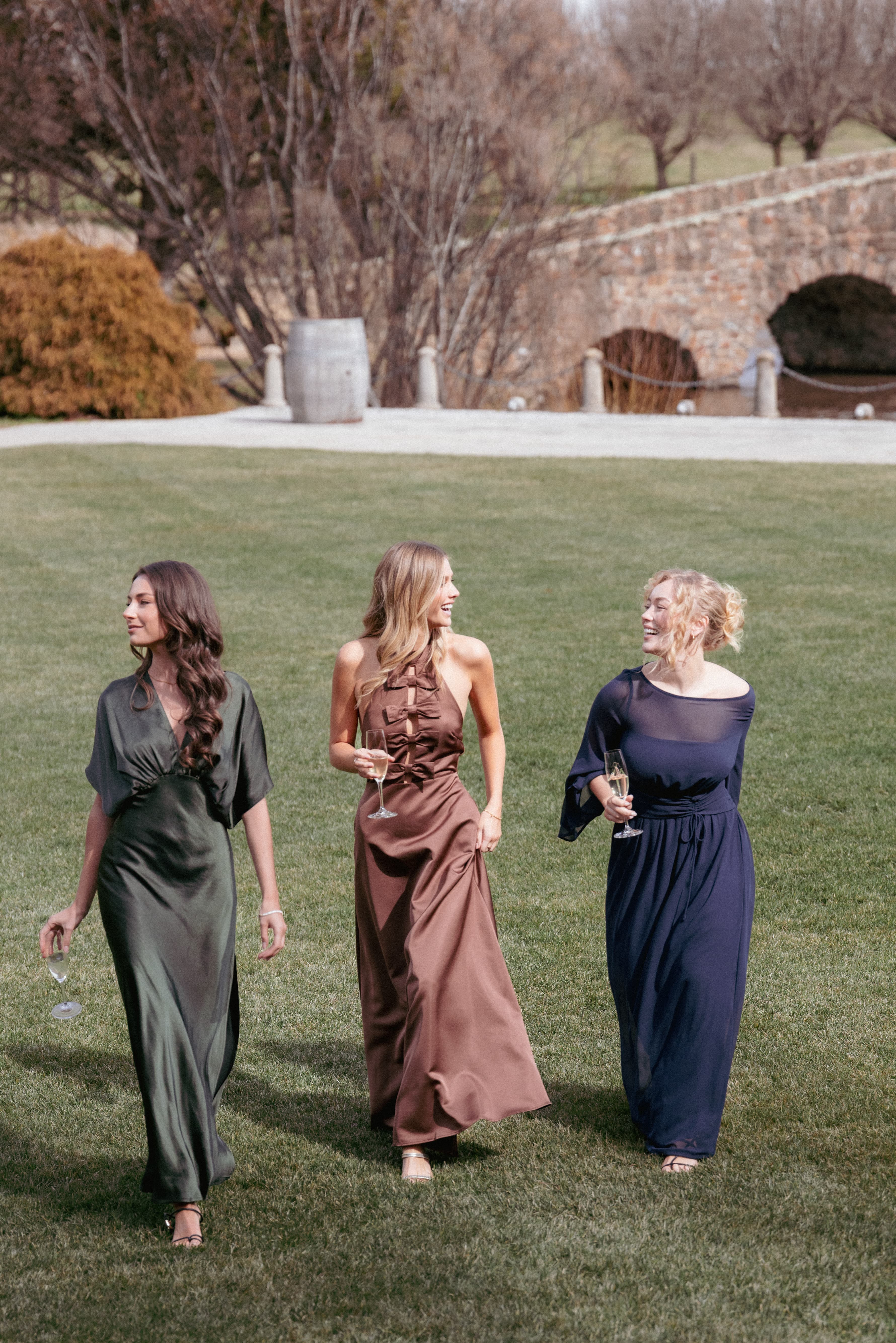 Norva Maxi Dress - Brown