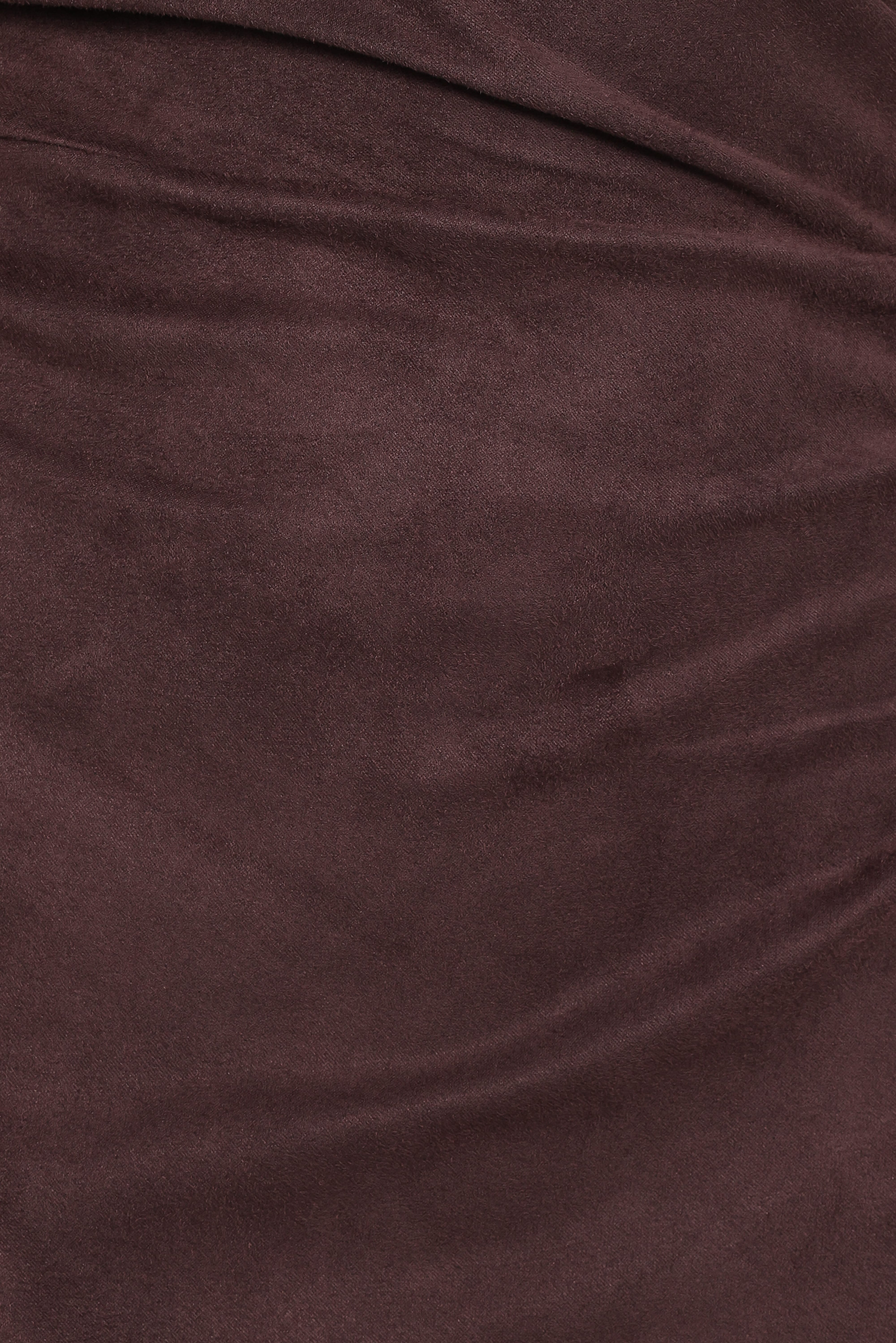 Olympia Off Shoulder Maxi Dress - Chocolate