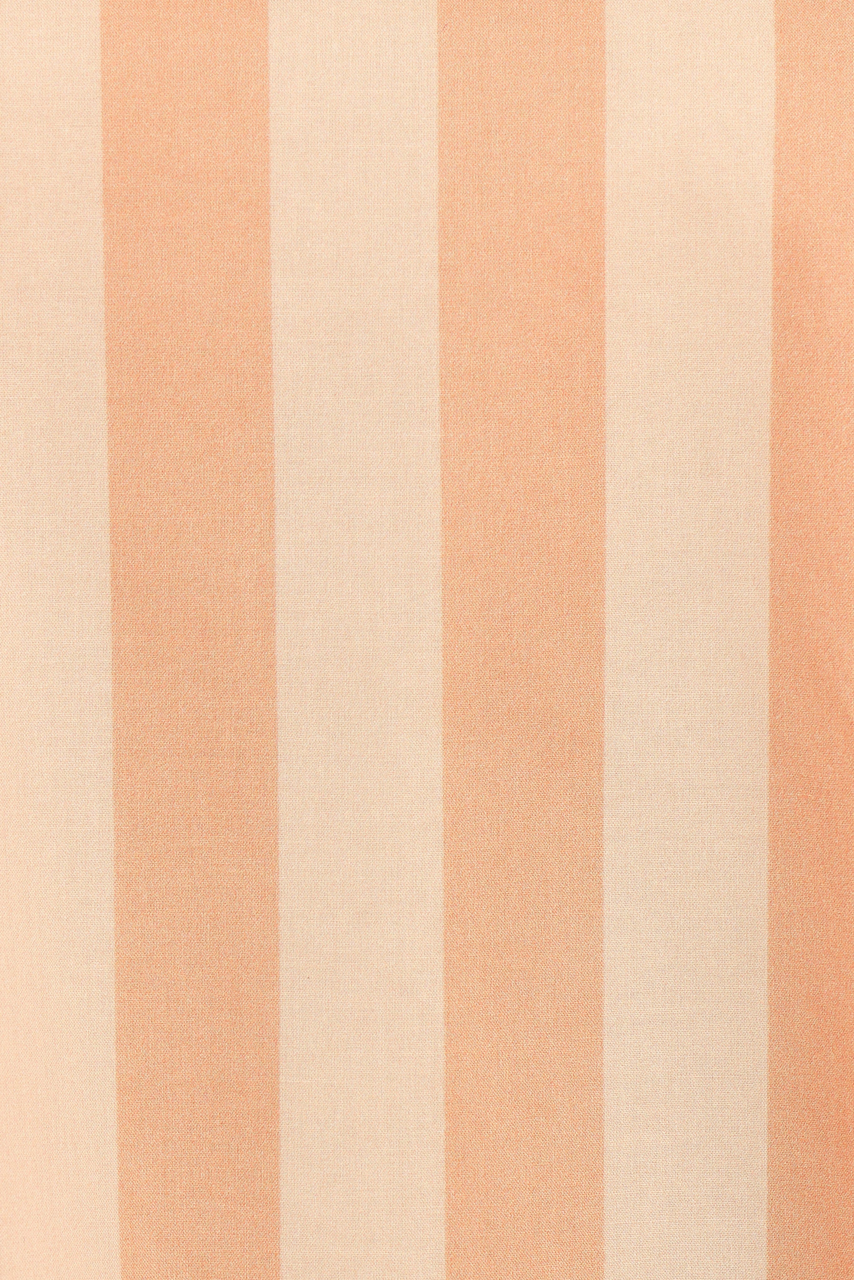 Pammy Mini Dress - Terracotta Stripe
