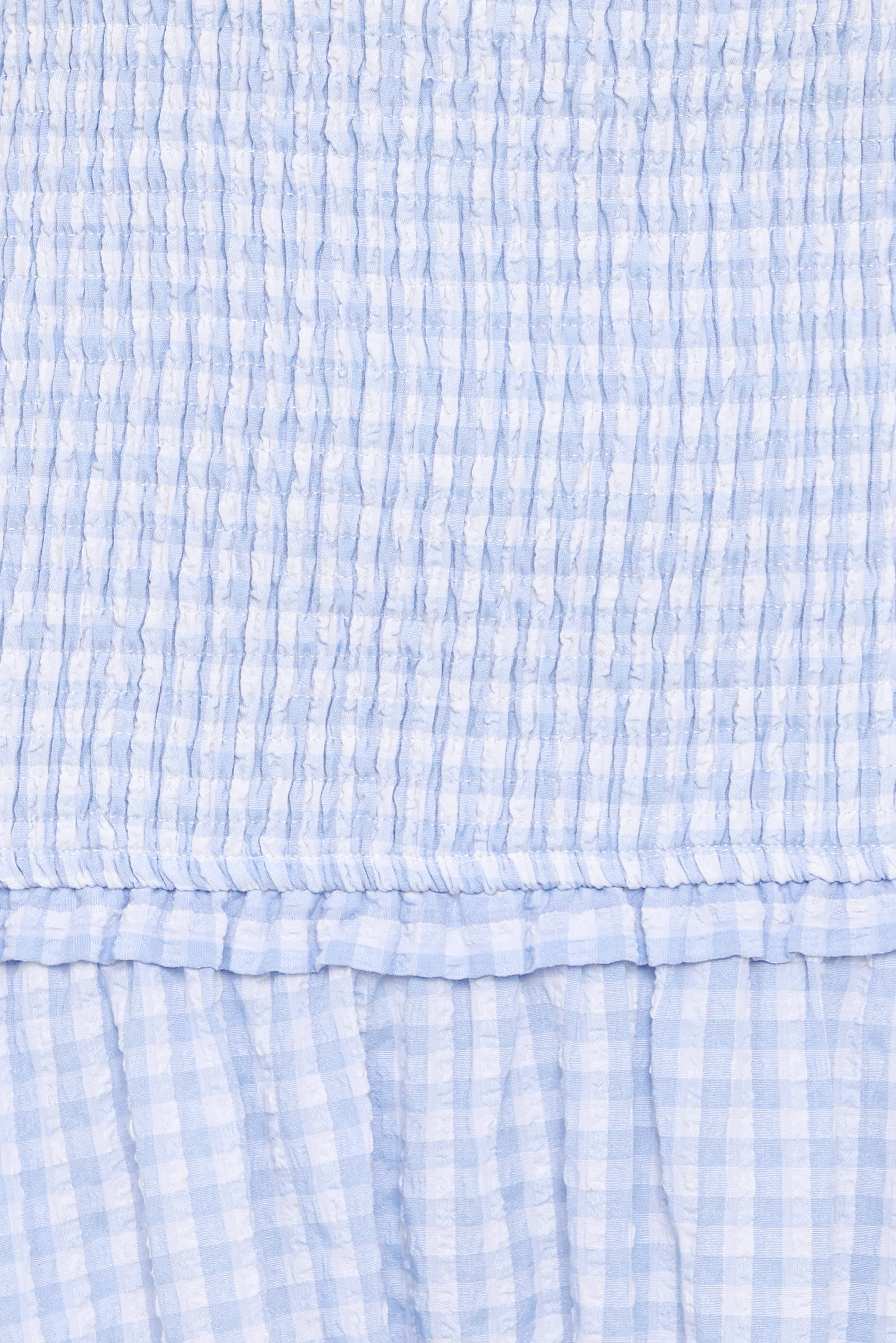 Parkway Maxi Dress - Blue Gingham