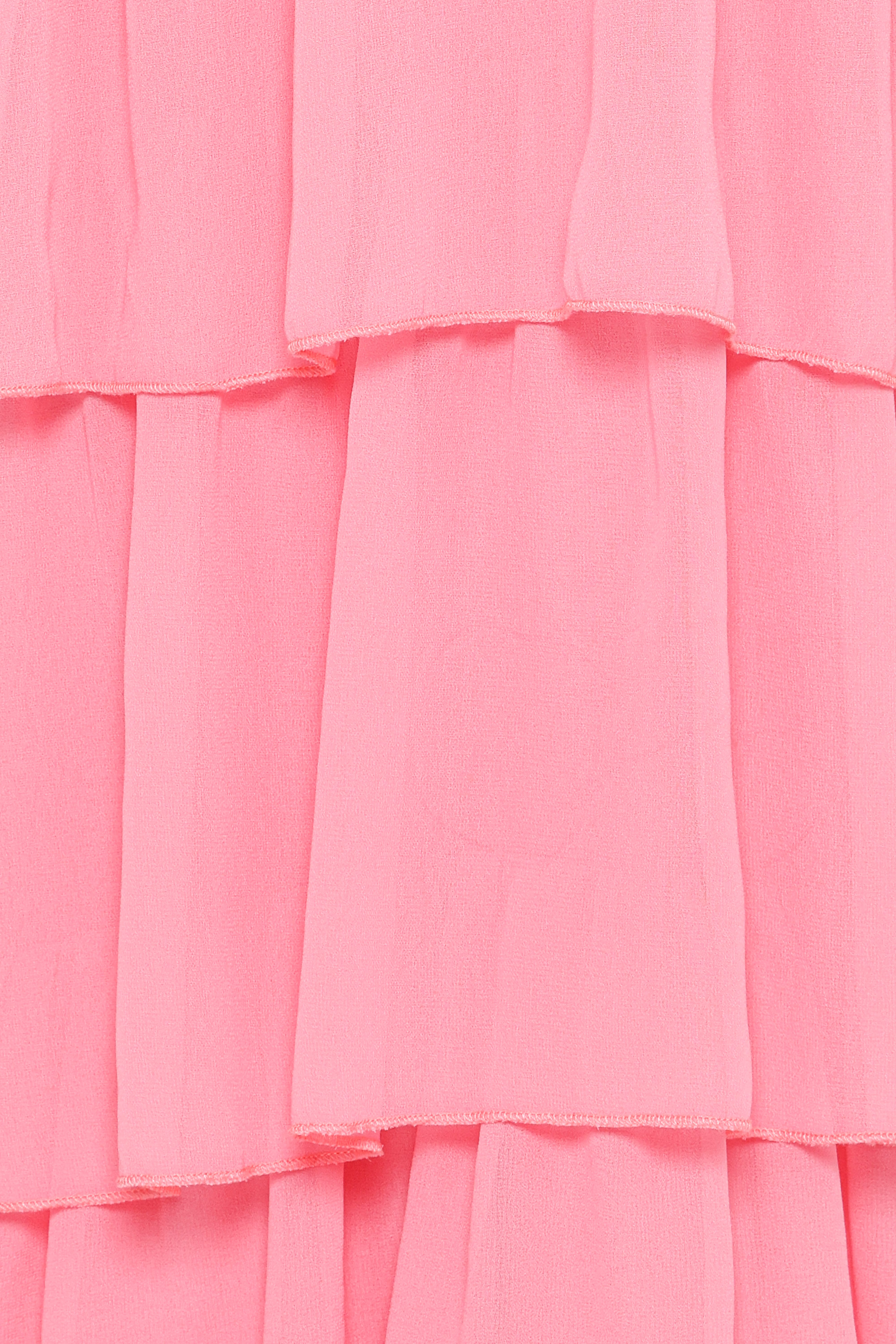 Peachester Strapless Maxi Dress - Coral
