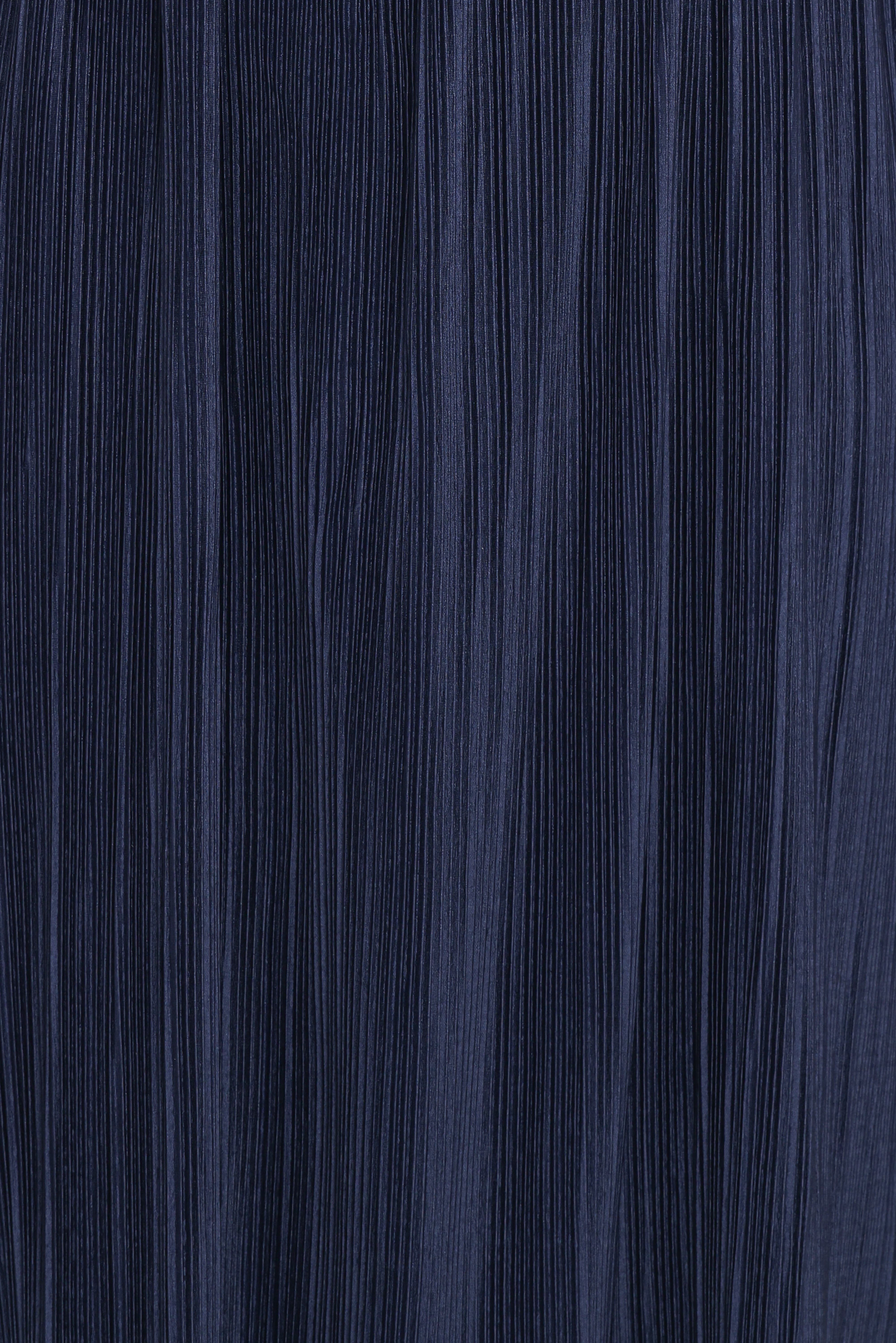 Polly Halterneck Maxi Dress - Navy