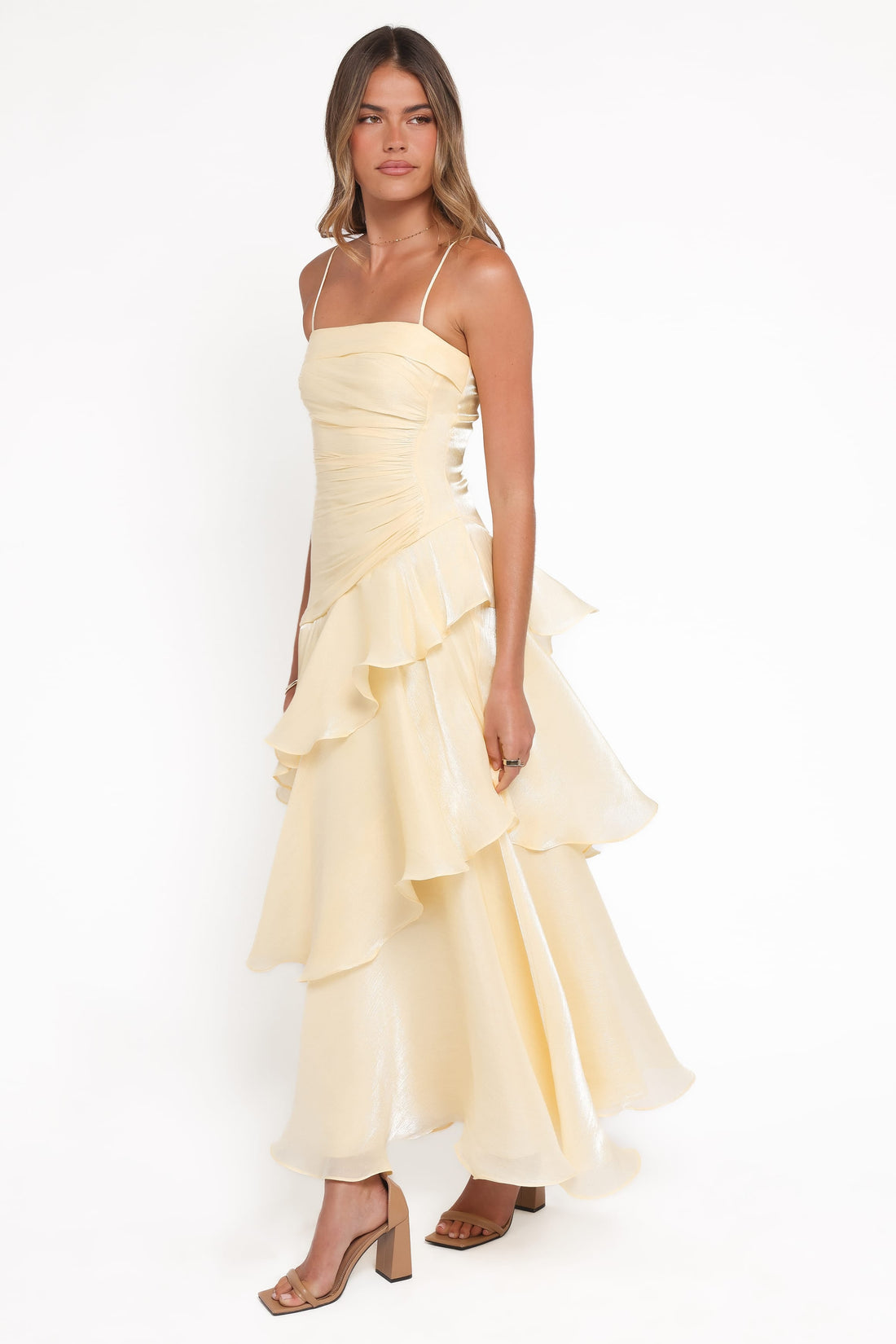Rosalie Maxi Dress - Butter Yellow