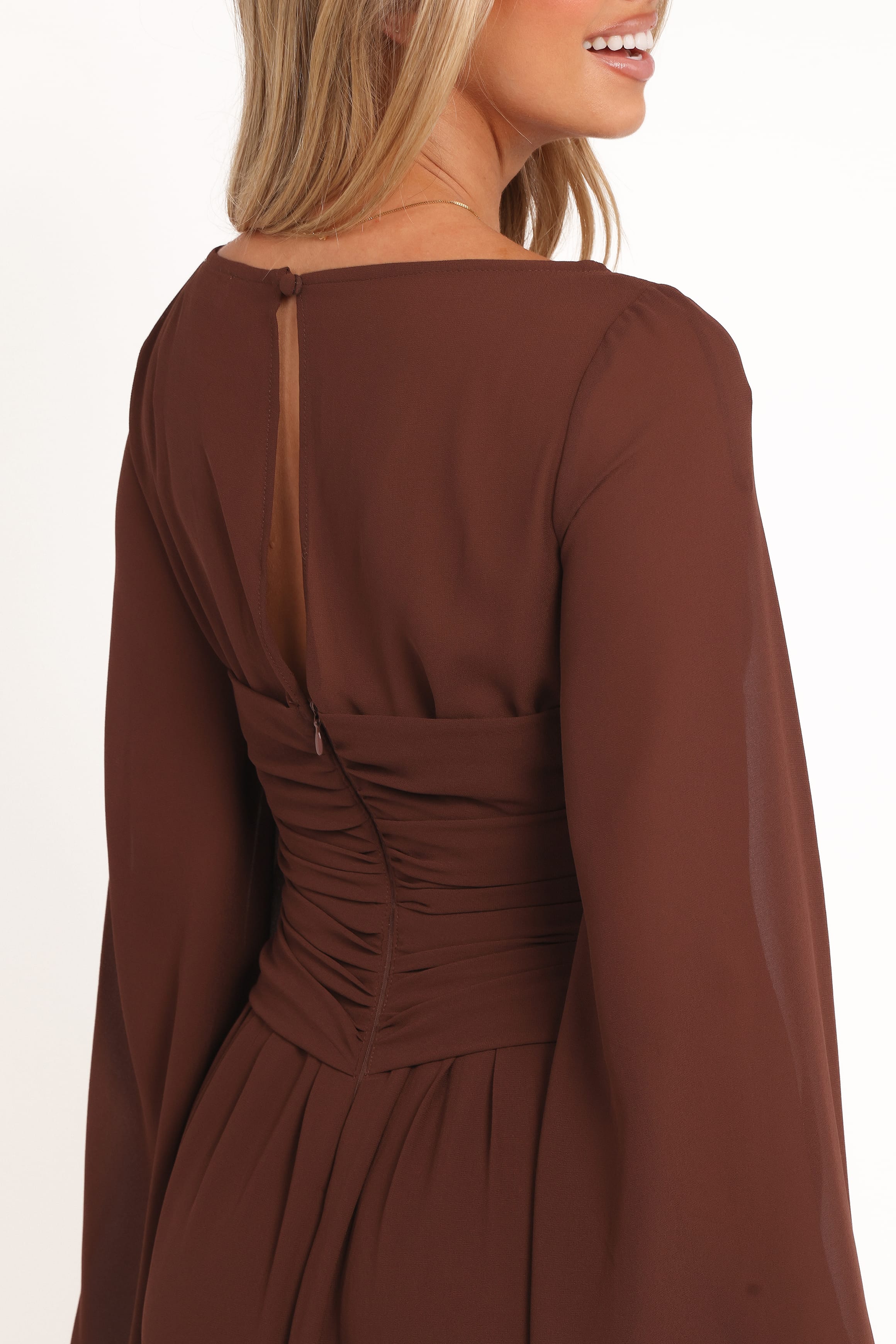 Samara Maxi Dress - Brown