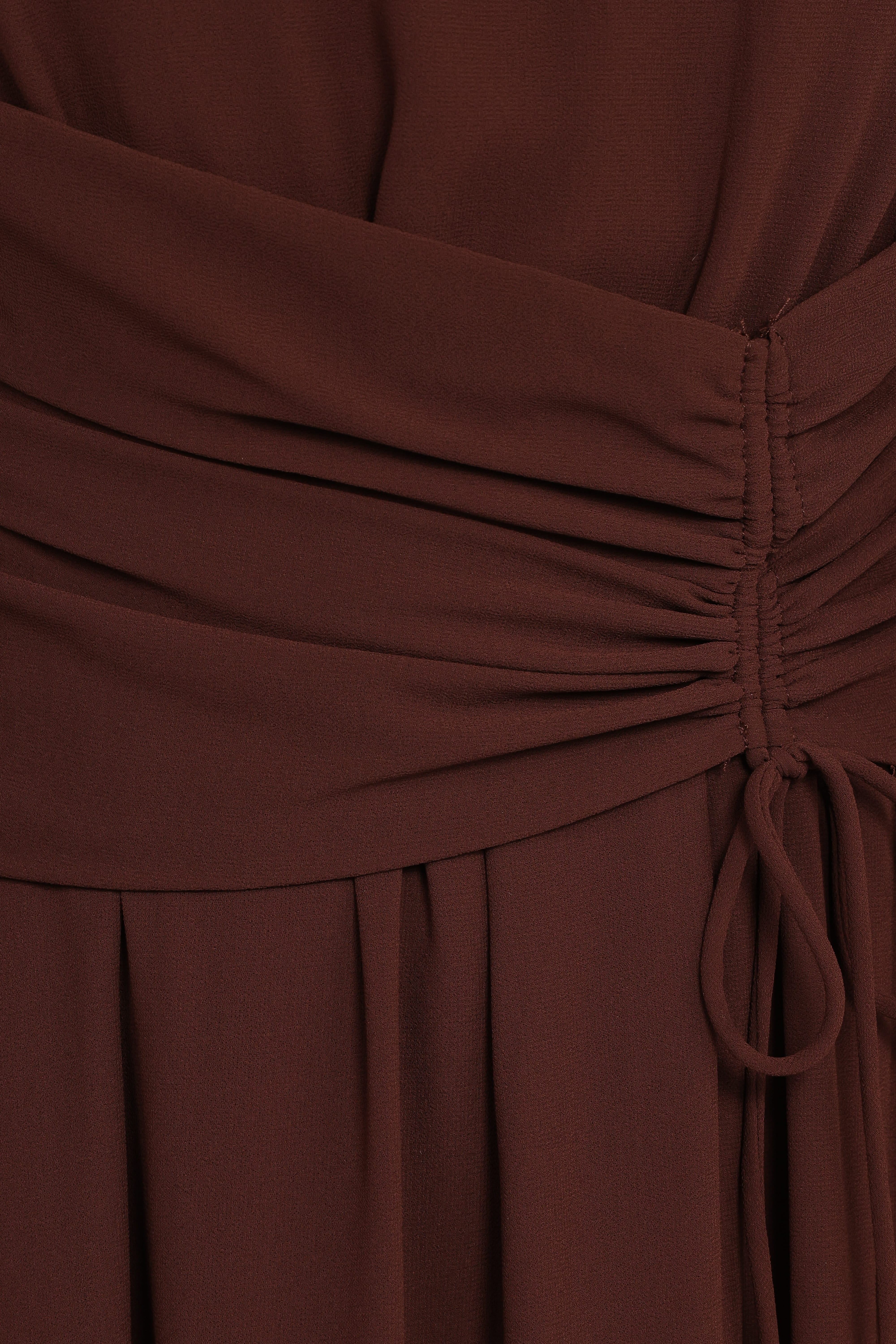 Samara Maxi Dress - Brown