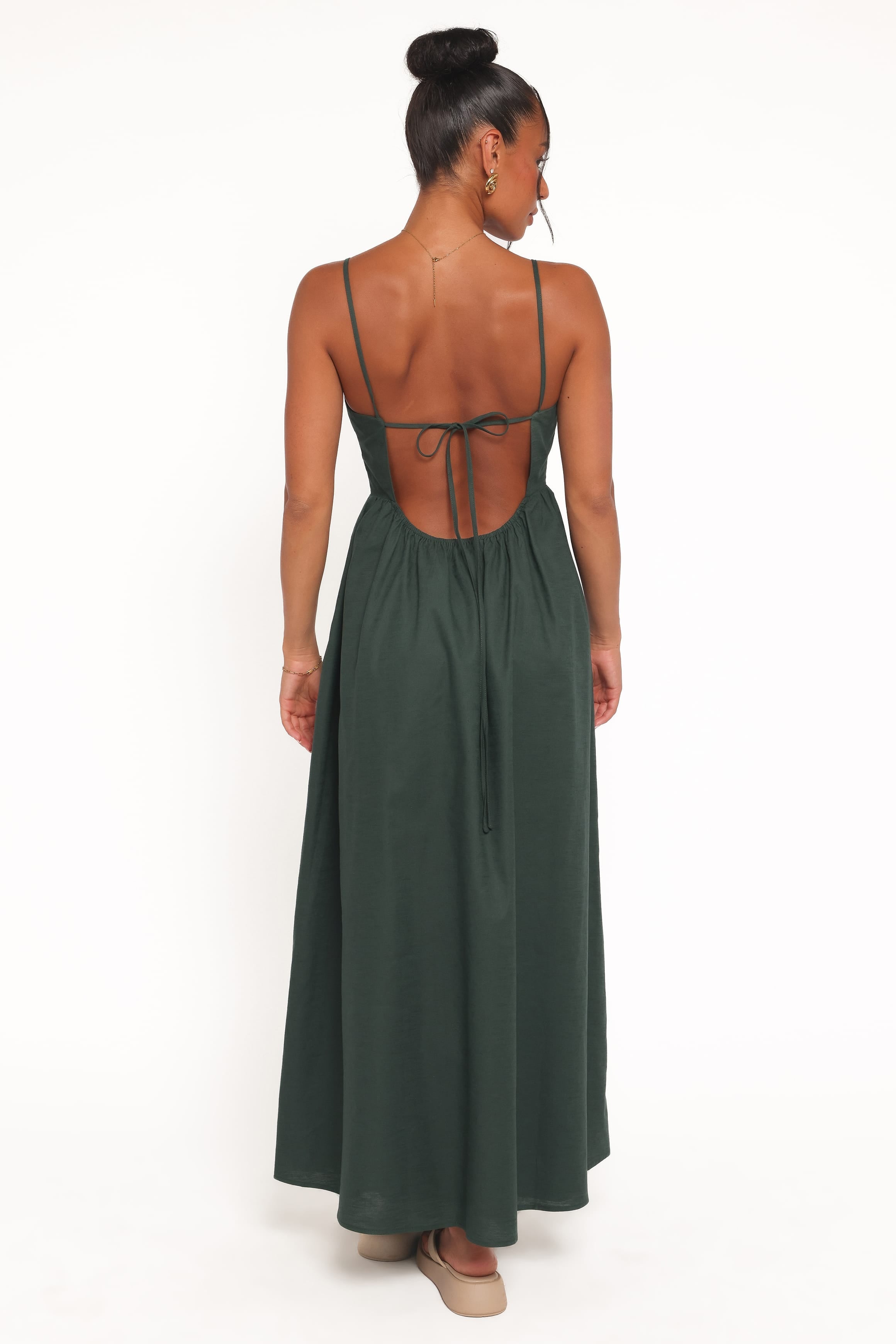 Savannah Maxi Dress - Forest Green