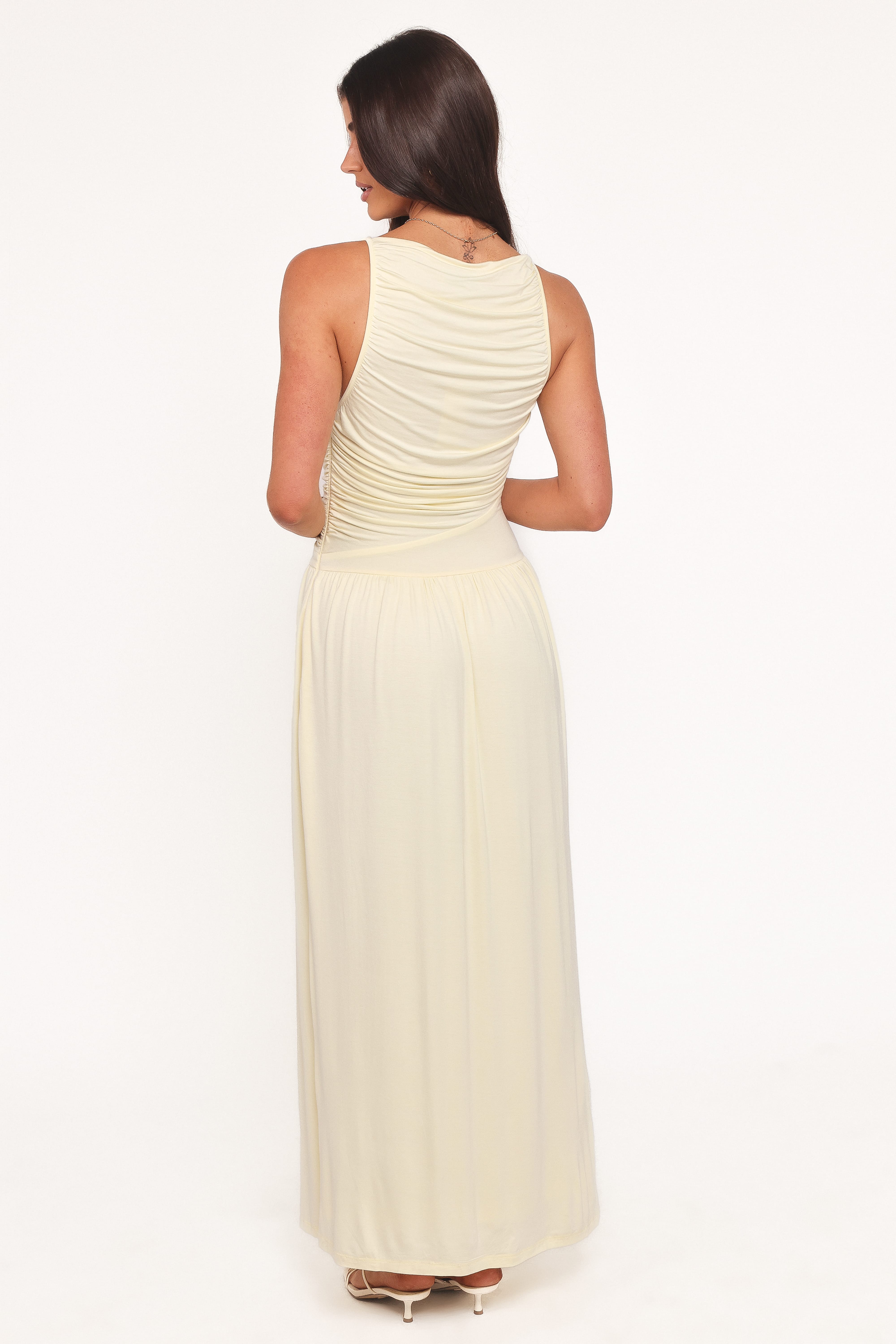 Shirley Maxi Dress - Butter Yellow