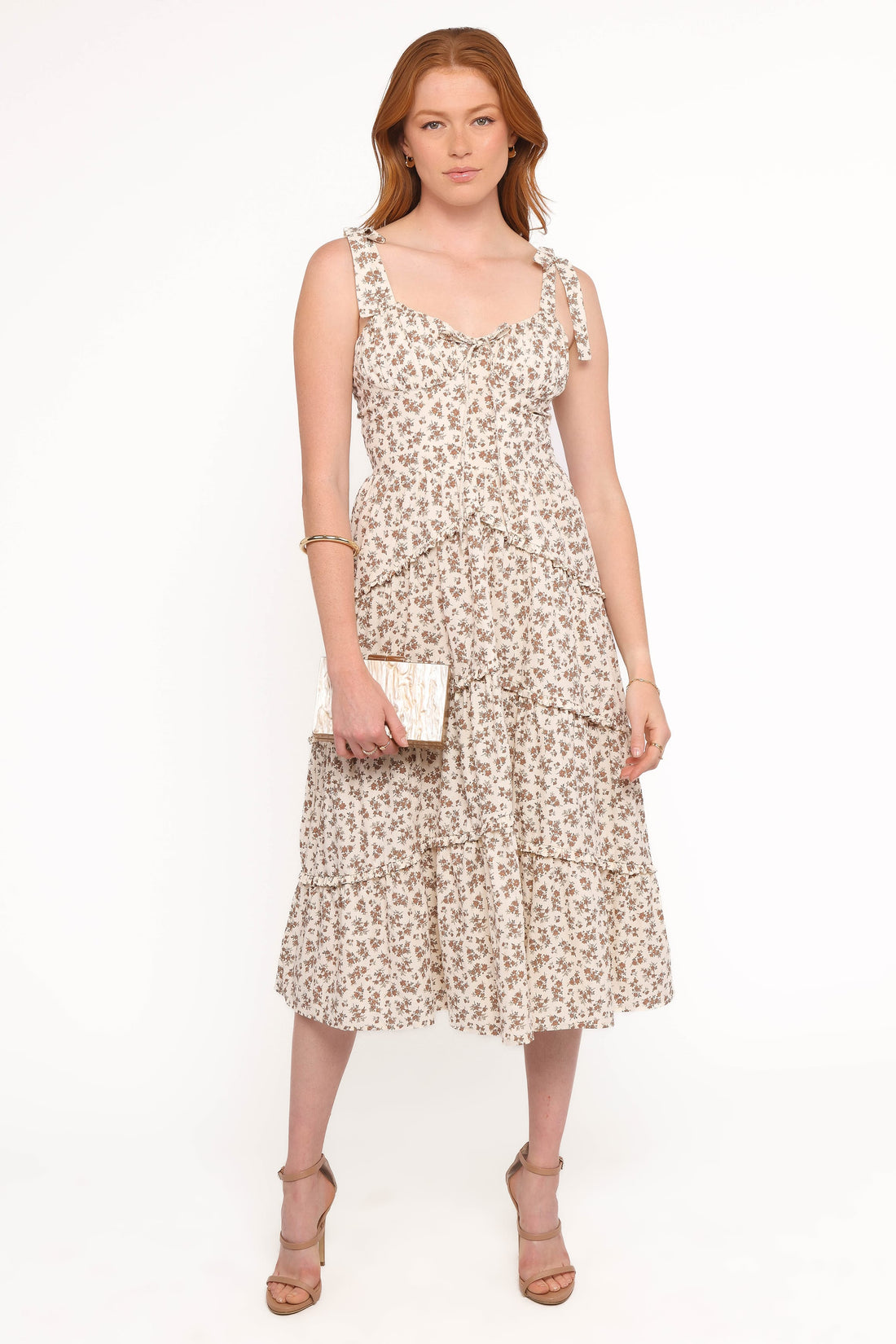 Umika Midi Dress - Floral