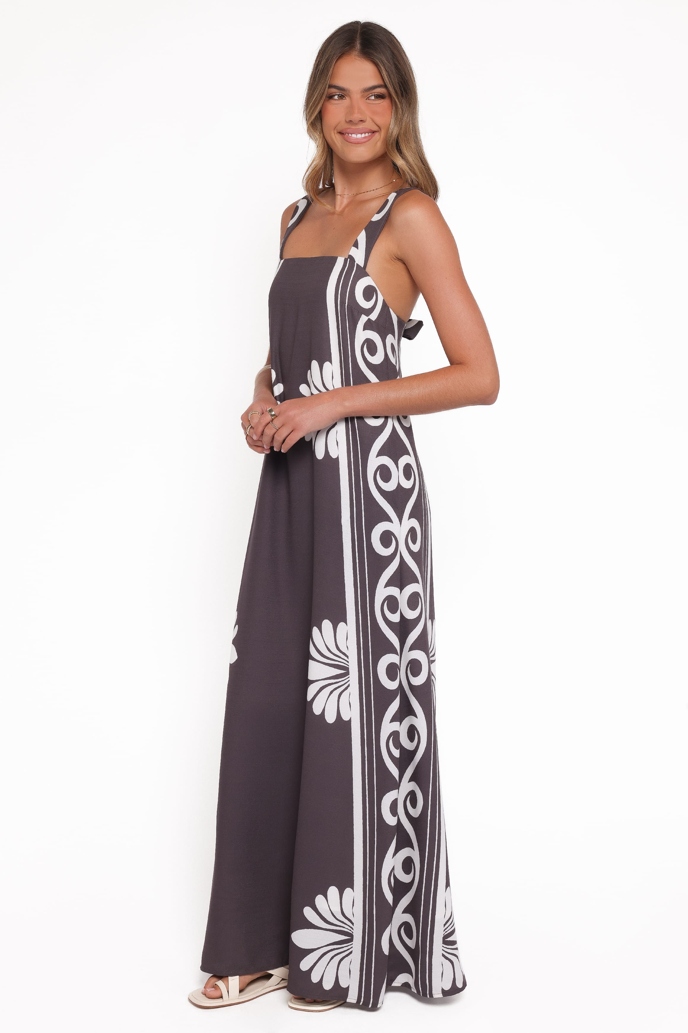 Valeria Maxi Dress - Espresso