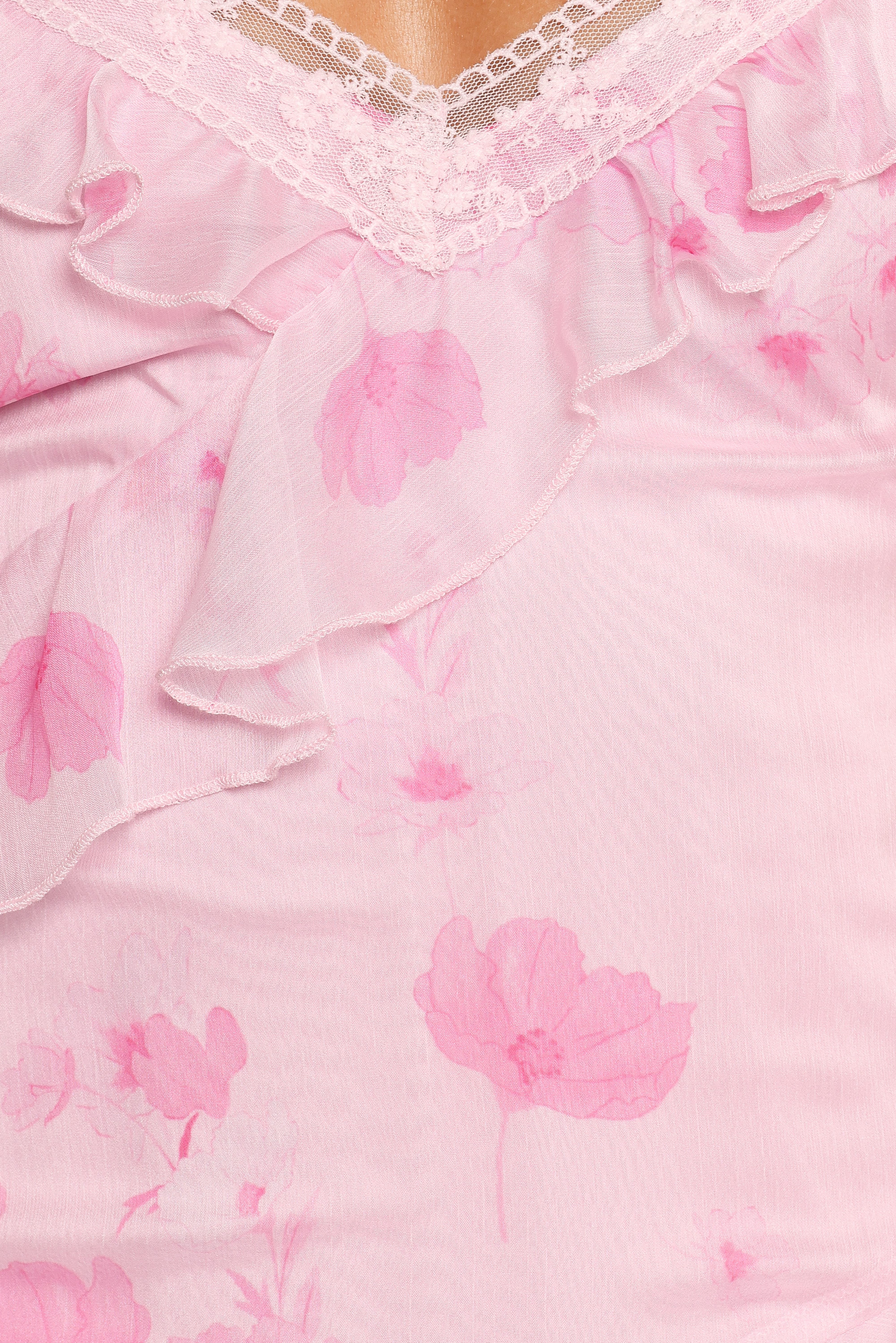Virginia Maxi Dress - Lilac Floral