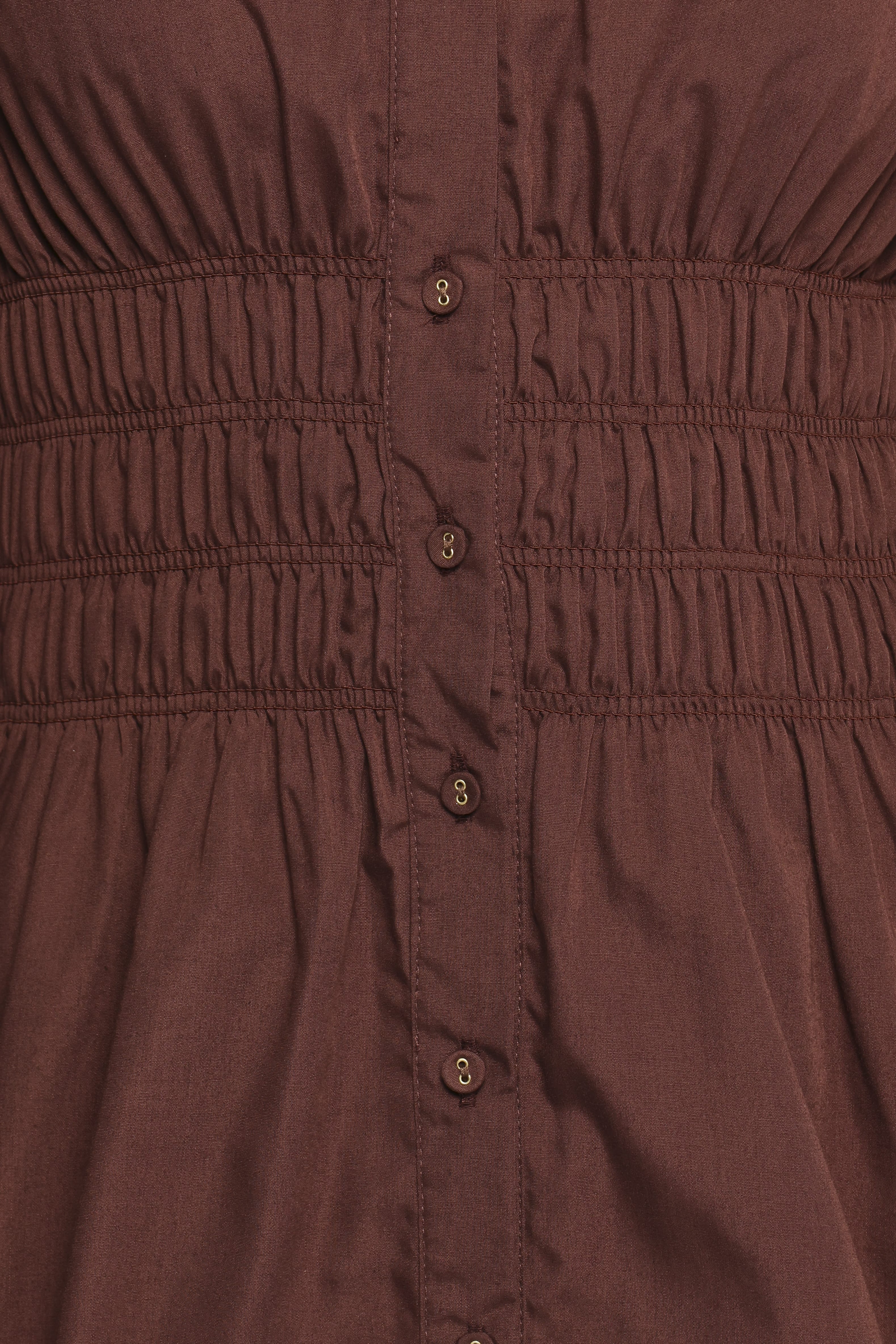 Wallace Mini Dress - Chocolate