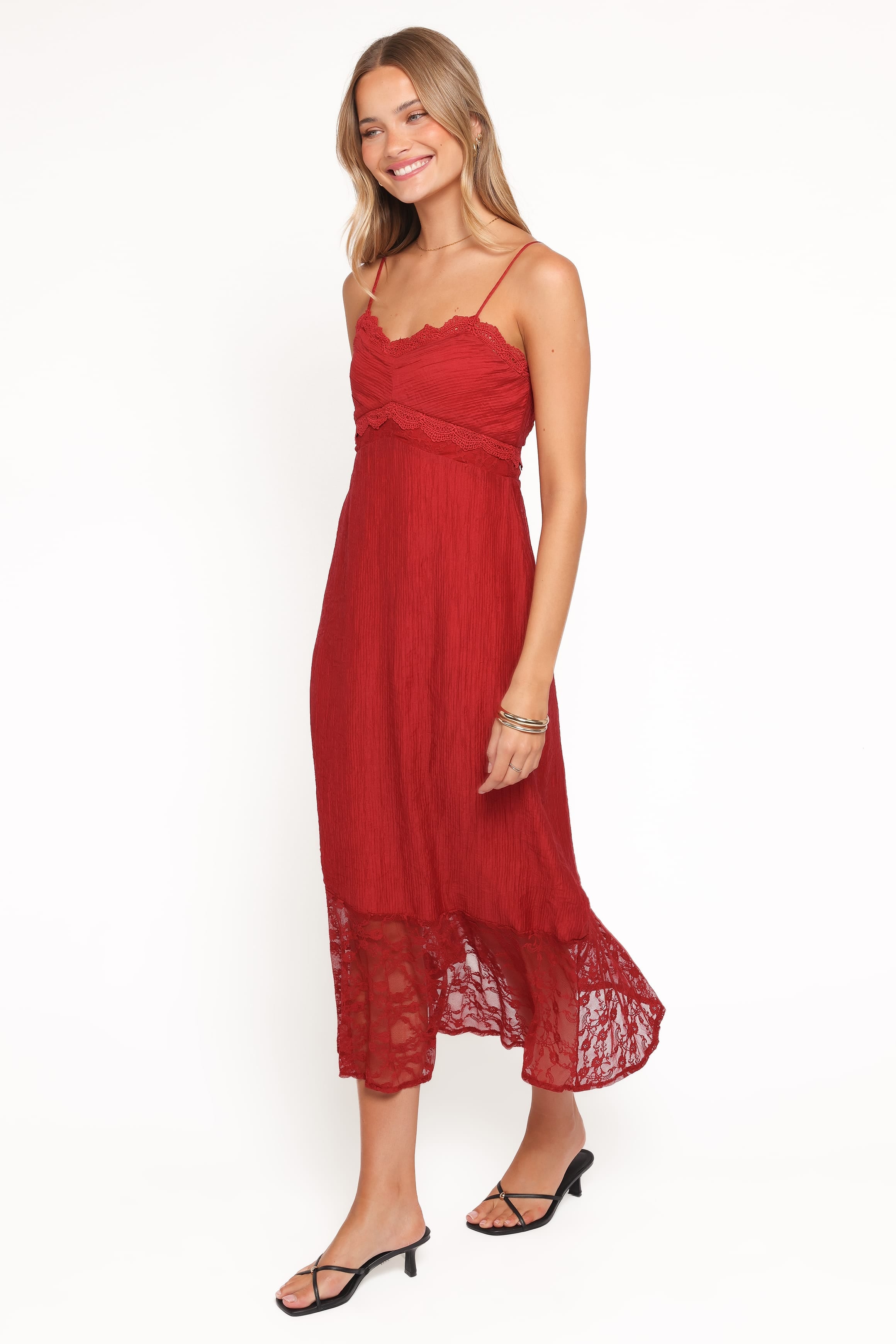 Winnie Maxi Dress - Red