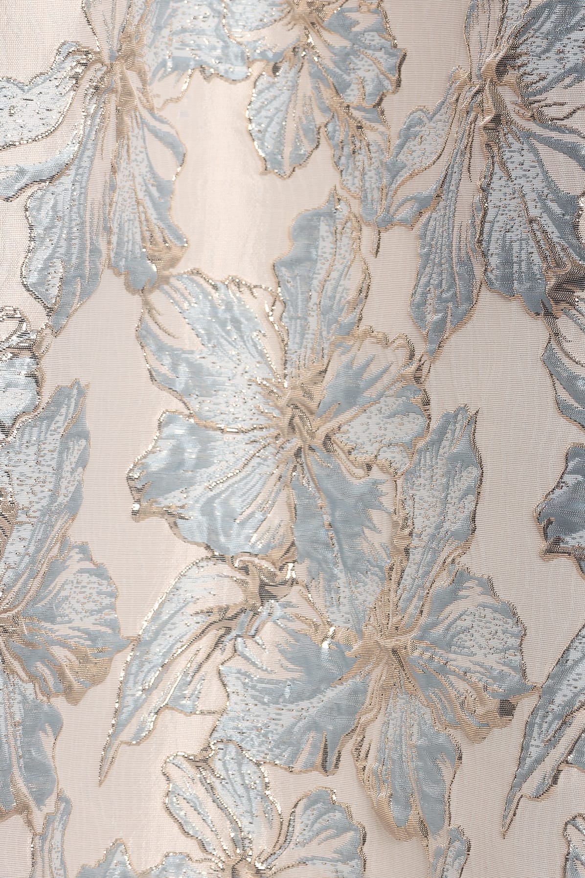 Yasmine Maxi Dress - Baby Blue Floral